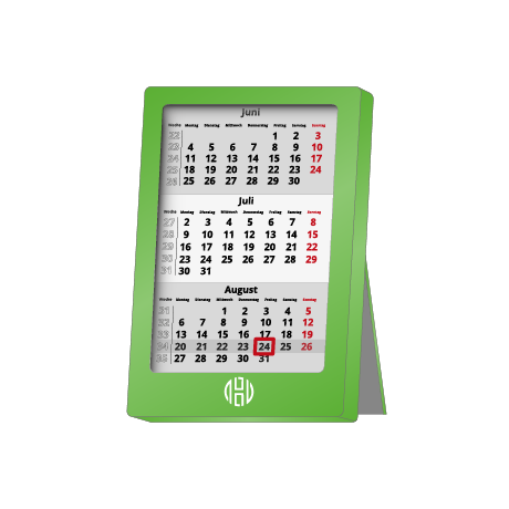 3-Monatskalender DATA - MINI - Zweijahreskalender